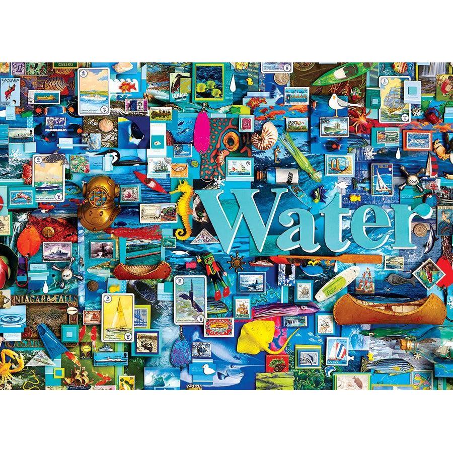 Water 1000 Piece Jigsaw Puzzle | Cobble Hill - Jigsaw Puzzles - The Puzzle Center