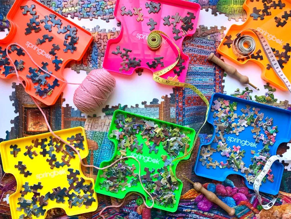 Weavers Cottage 1000 Piece Jigsaw Puzzle | Springbok Puzzles - Springbok Puzzles - Jigsaw Puzzles - The Puzzle Center