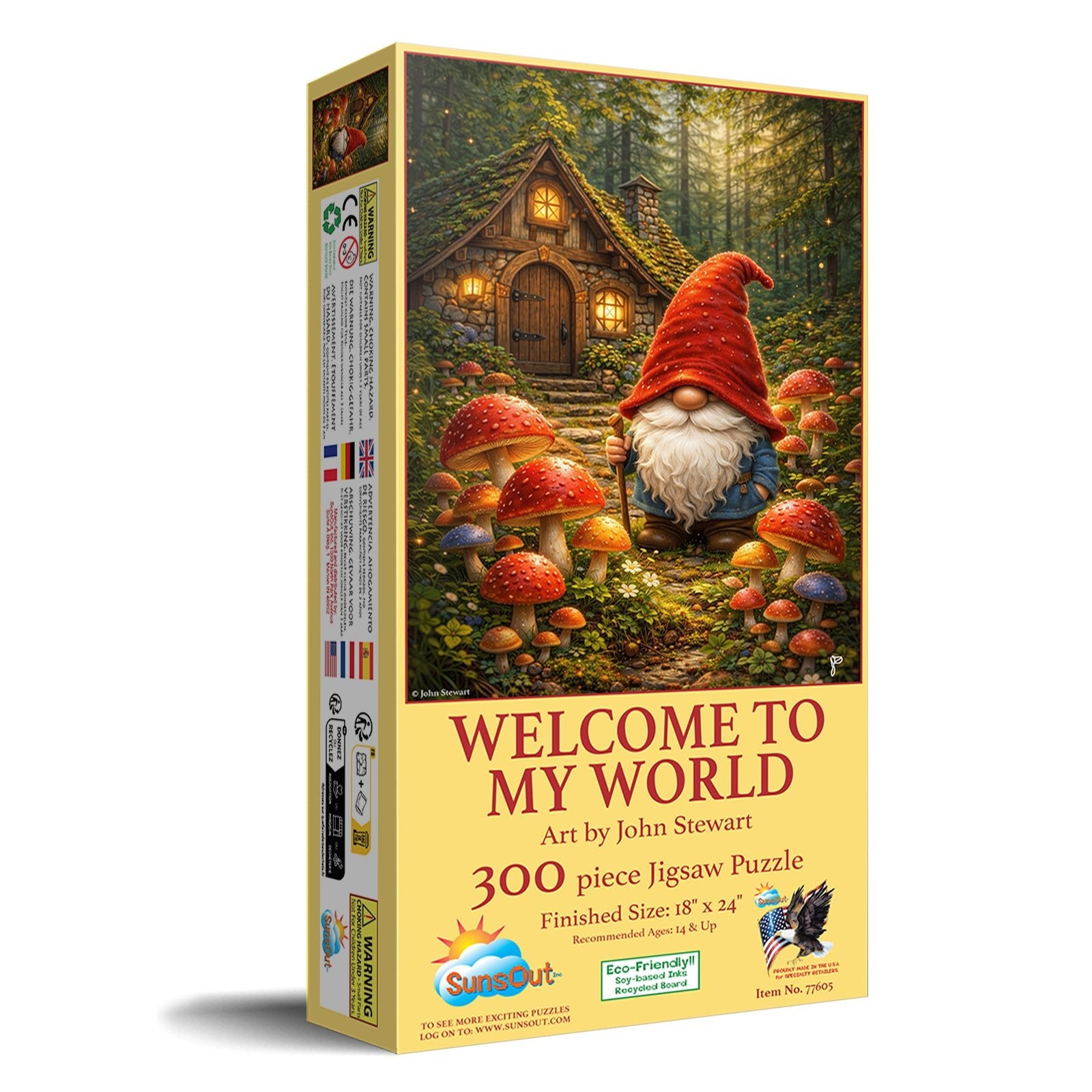 Welcome To My World 300 Piece Puzzle | SunsOut – The Puzzle Center