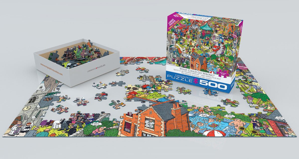 What could go wrong? by Martin 500 Piece Jigsaw Puzzle by Eurographics - Eurographics - Jigsaw Puzzles - The Puzzle Center