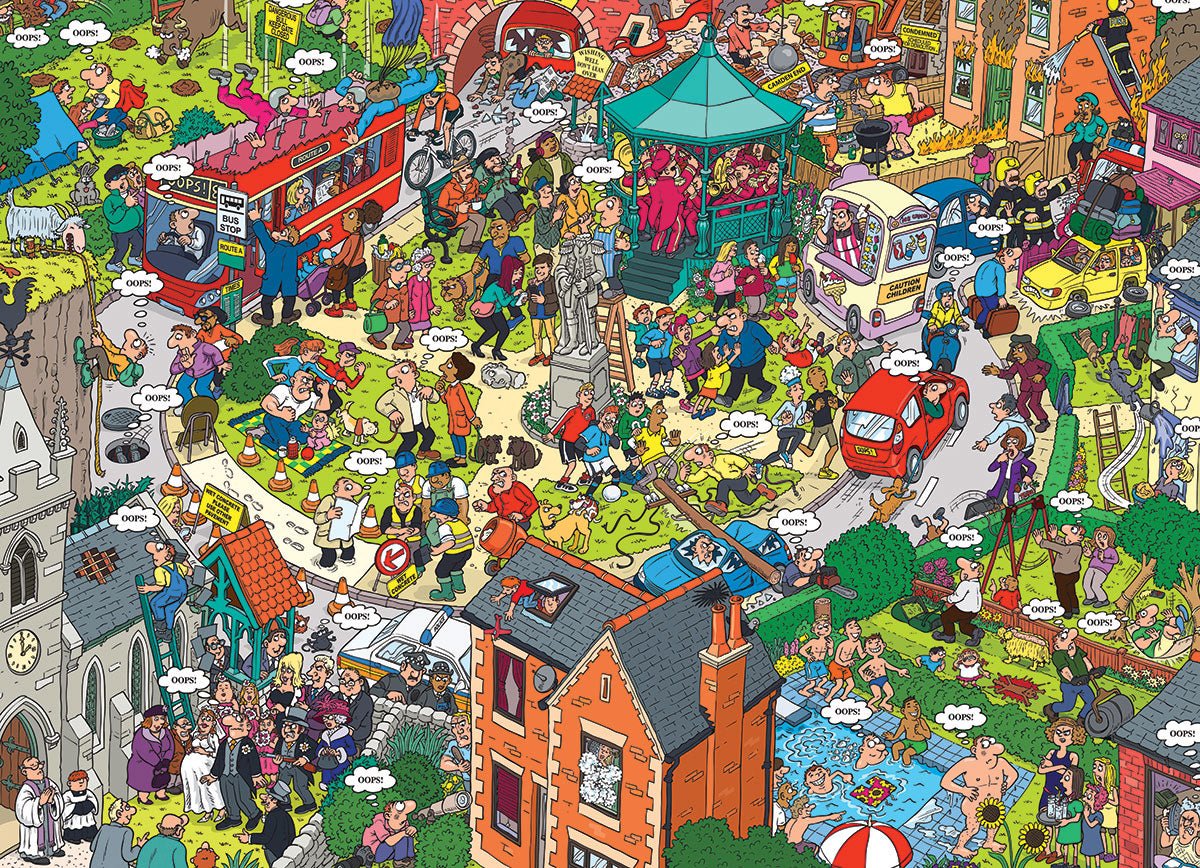 What could go wrong? by Martin 500 Piece Jigsaw Puzzle by Eurographics - Eurographics - Jigsaw Puzzles - The Puzzle Center