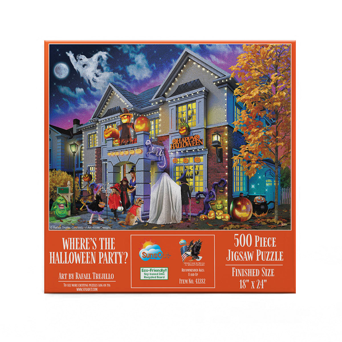 Where's the Halloween Party 500 Piece Jigsaw Puzzle | SunsOut