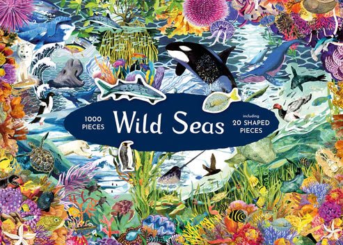 Wild Seas 1000 Piece Jigsaw Puzzle | Laurence King Publishing - Jigsaw Puzzles - The Puzzle Center