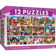 Wild & Whimscial Jigsaw Puzzle Collection - 12 Pack | Masterpieces Puzzles - Jigsaw Puzzles - The Puzzle Center