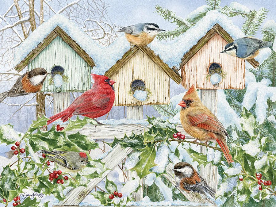 Winter Chorus 500 Piece Jigsaw Puzzle | Cobble Hill - Jigsaw Puzzles - The Puzzle Center