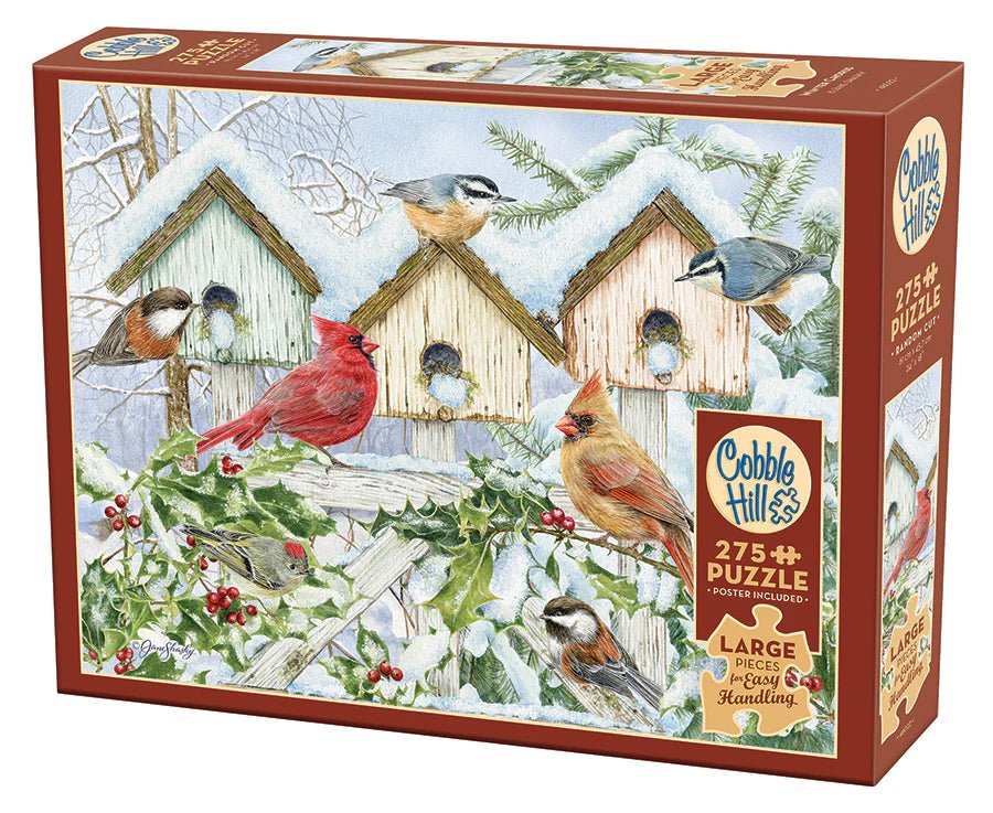 Winter Chorus 500 Piece Jigsaw Puzzle | Cobble Hill - Jigsaw Puzzles - The Puzzle Center