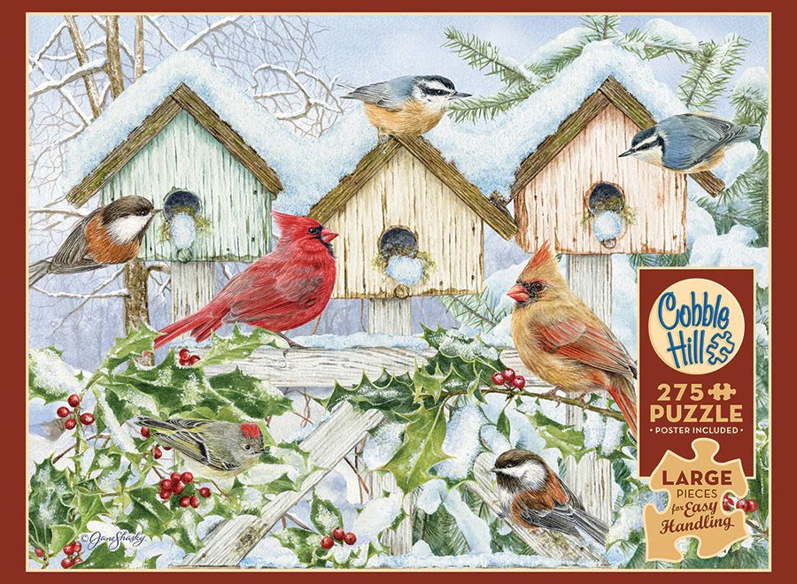 Winter Chorus 500 Piece Jigsaw Puzzle | Cobble Hill - Jigsaw Puzzles - The Puzzle Center