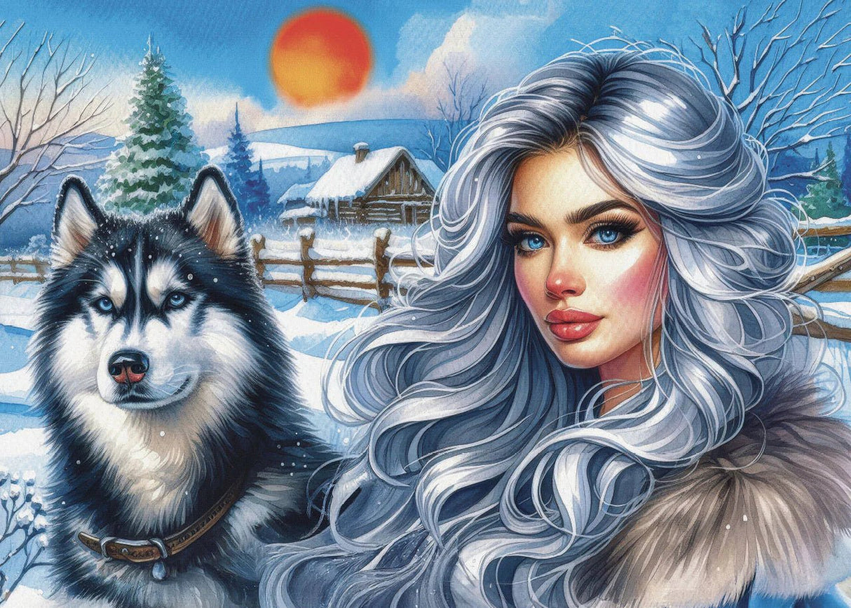 Winter Days Duo 1000 Piece Jigsaw Puzzle | JaCaRou Puzzles - Jigsaw Puzzles - The Puzzle Center