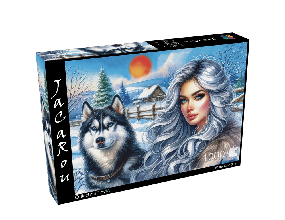 Winter Days Duo 1000 Piece Jigsaw Puzzle | JaCaRou Puzzles - Jigsaw Puzzles - The Puzzle Center