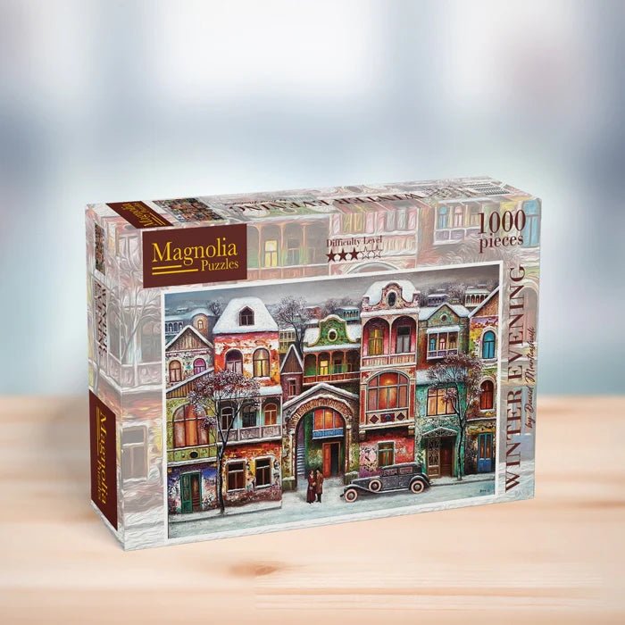 Winter Evening 1000 Piece Jigsaw Puzzle by Magnolia - Magnolia - Jigsaw Puzzles - The Puzzle Center