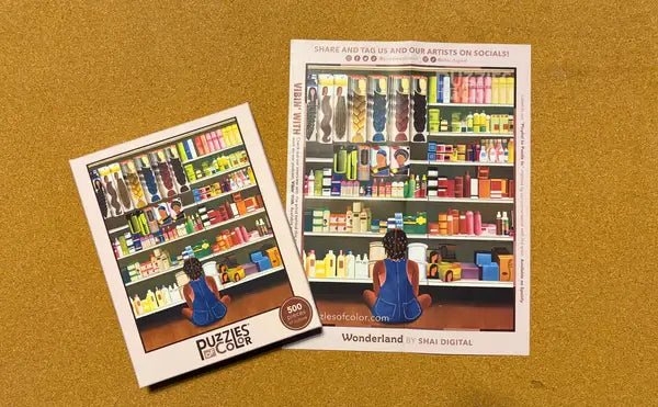 Wonderland 500 Piece Jigsaw Puzzle | Puzzles of Color - Jigsaw Puzzles - The Puzzle Center