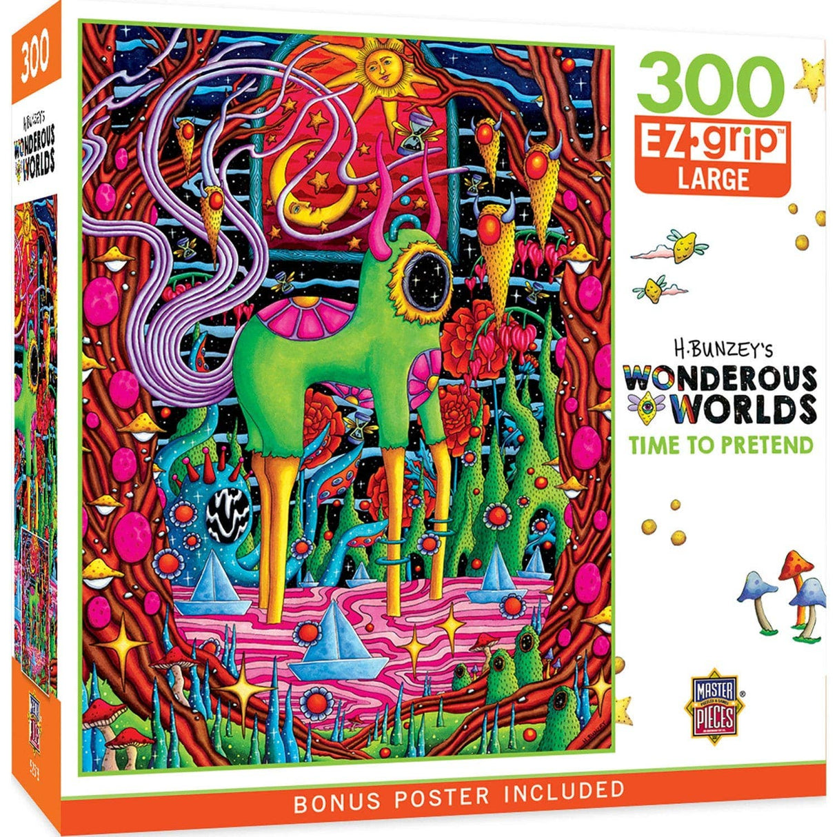 Wonderous Worlds Time to Pretend 300 Piece EZ Grip Jigsaw Puzzle by Masterpieces Puzzles - Masterpieces Puzzles - Jigsaw Puzzles - The Puzzle Center