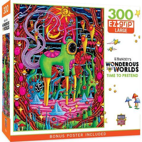 Wonderous Worlds Time to Pretend 300 Piece EZ Grip Jigsaw Puzzle by Masterpieces Puzzles - Masterpieces Puzzles - Jigsaw Puzzles - The Puzzle Center