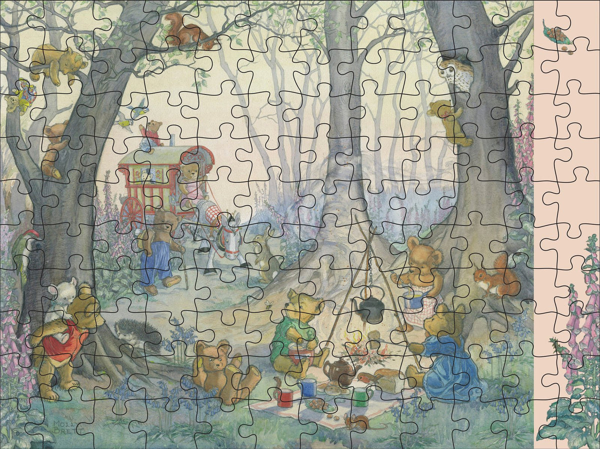 Woodland Adventures 120 Piece Double Sided Jigsaw Puzzle | Pomegranate - Jigsaw Puzzles - The Puzzle Center