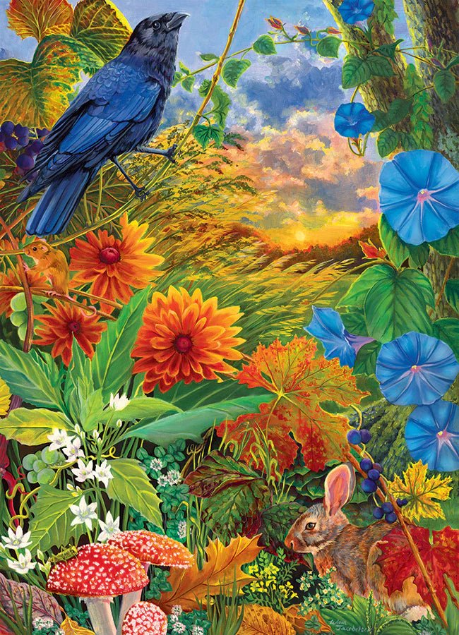 Woodland Gathering 1000 Piece Jigsaw Puzzle | Cobble Hill - Jigsaw Puzzles - The Puzzle Center