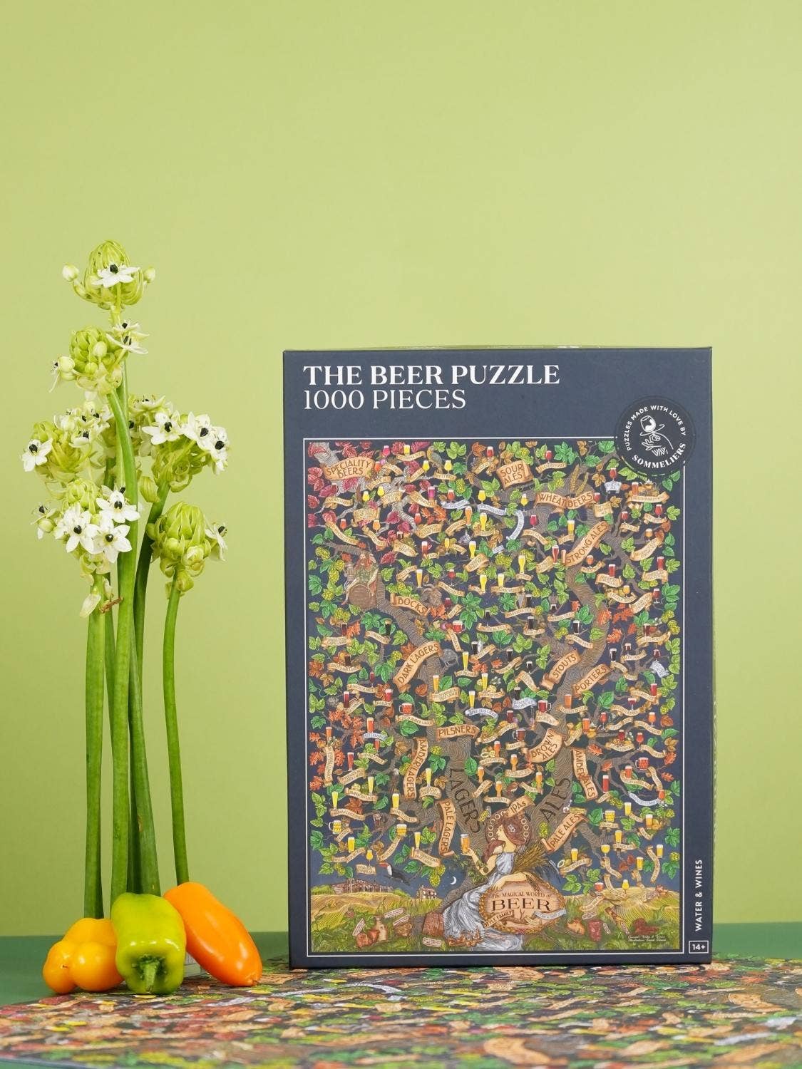 World of Beer 1000 Piece Jigsaw Puzzle | Water & Wines - Jigsaw Puzzles - The Puzzle Center