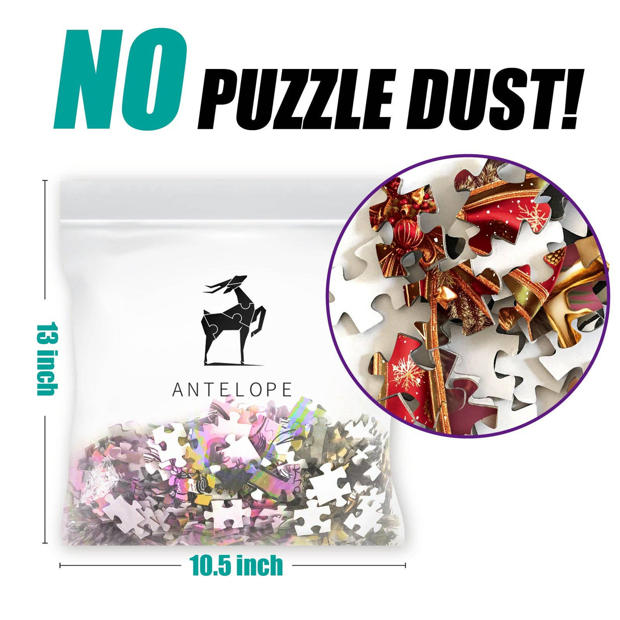 Wreath of Jingle 1000 Piece Jigsaw Puzzle | Antelope Puzzle - Jigsaw Puzzles - The Puzzle Center
