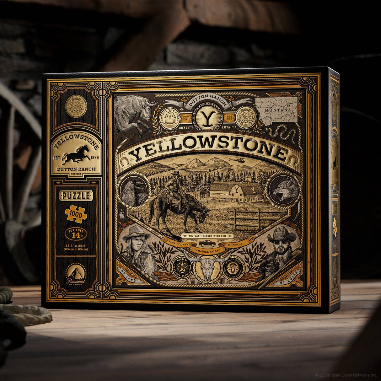 Yellowstone Dutton Ranch 1000 Piece Jigsaw Puzzle | Theory11 - Jigsaw Puzzles - The Puzzle Center