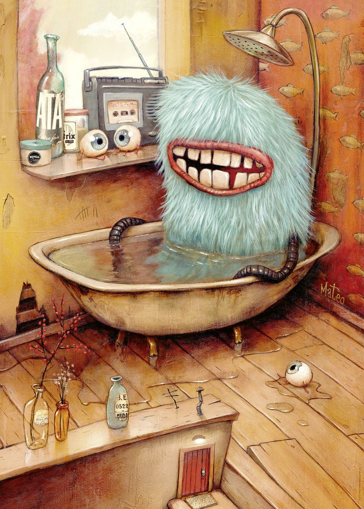 Zozoville Bathtub 1000 Piece Jigsaw Puzzle | Heye - Jigsaw Puzzles - The Puzzle Center