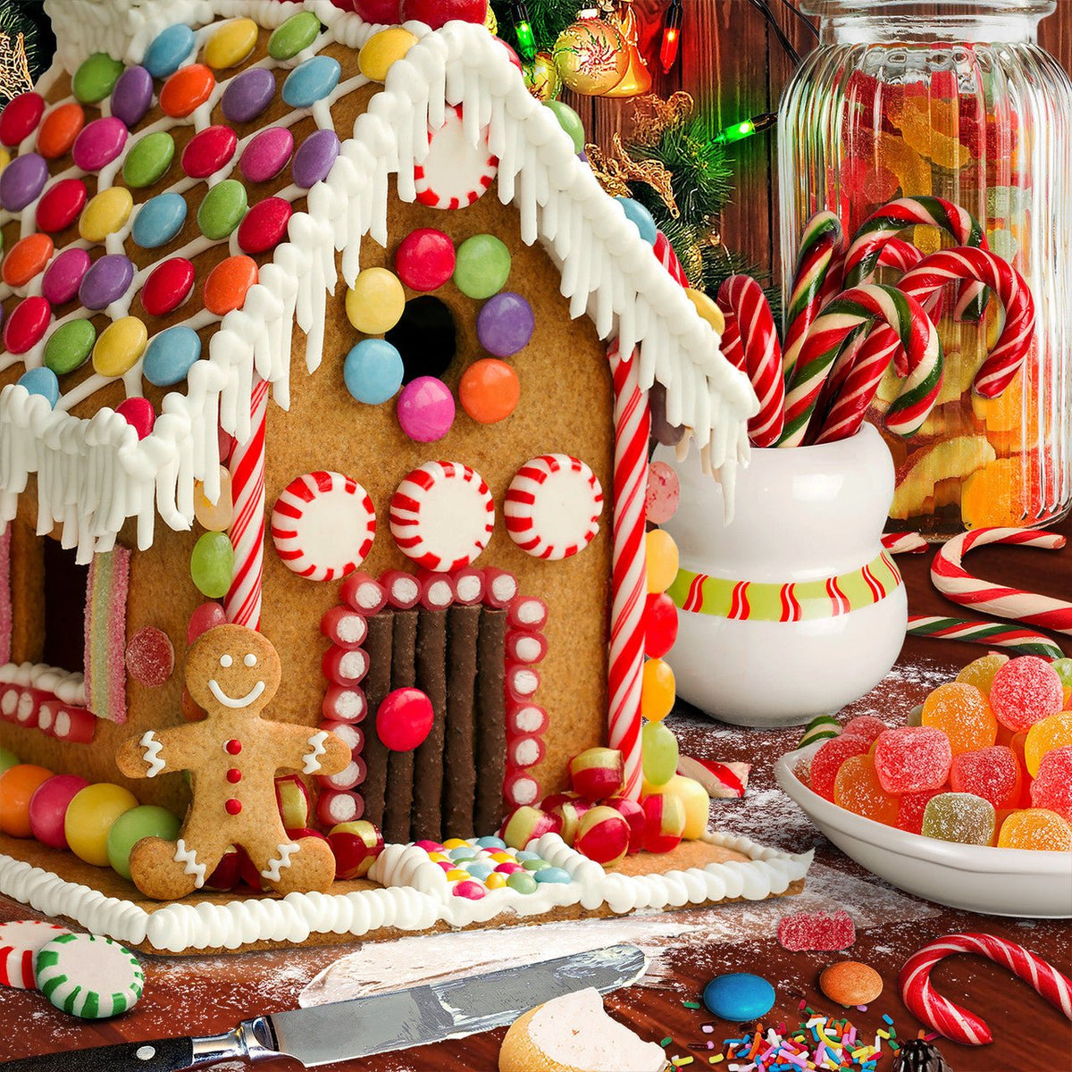 Puzzle Review Gingerbread House Springbok – The Puzzle Center