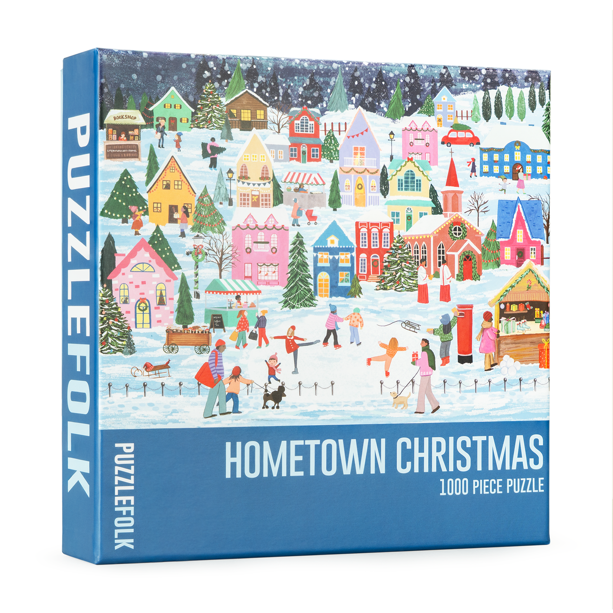 Hometown Christmas 1000 Piece Jigsaw Puzzle | Puzzlefolk