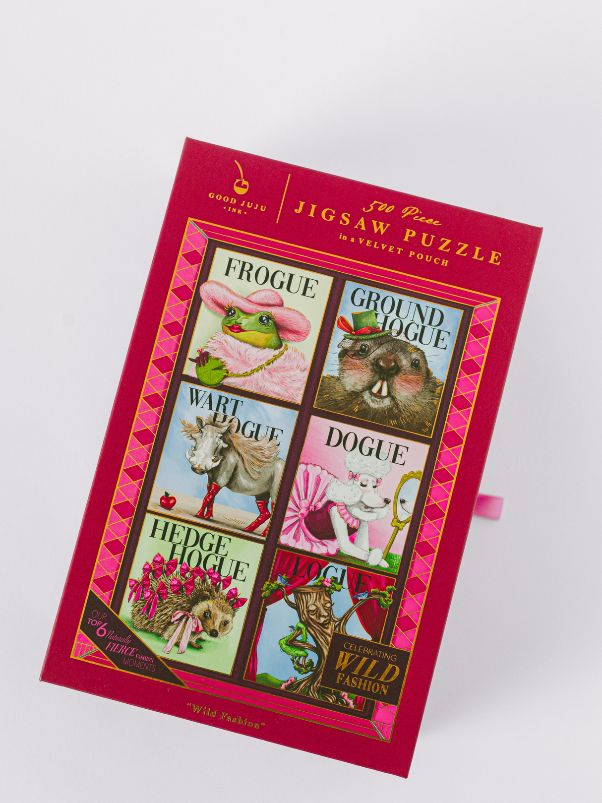 Wild Fashion 500 Piece Jigsaw Puzzle | Good Juju Ink