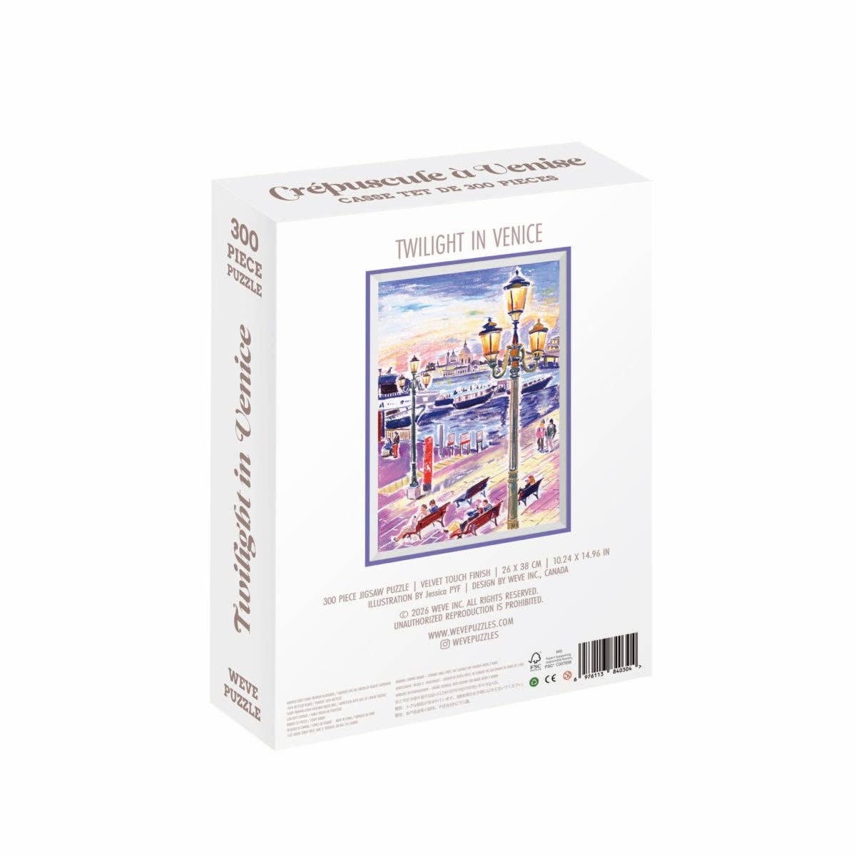 Twilight in Venice 300 Piece Jigsaw Puzzle | WEVE