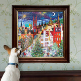 Christmas in Edinburgh 1000 Piece Jigsaw Puzzle | eeBoo