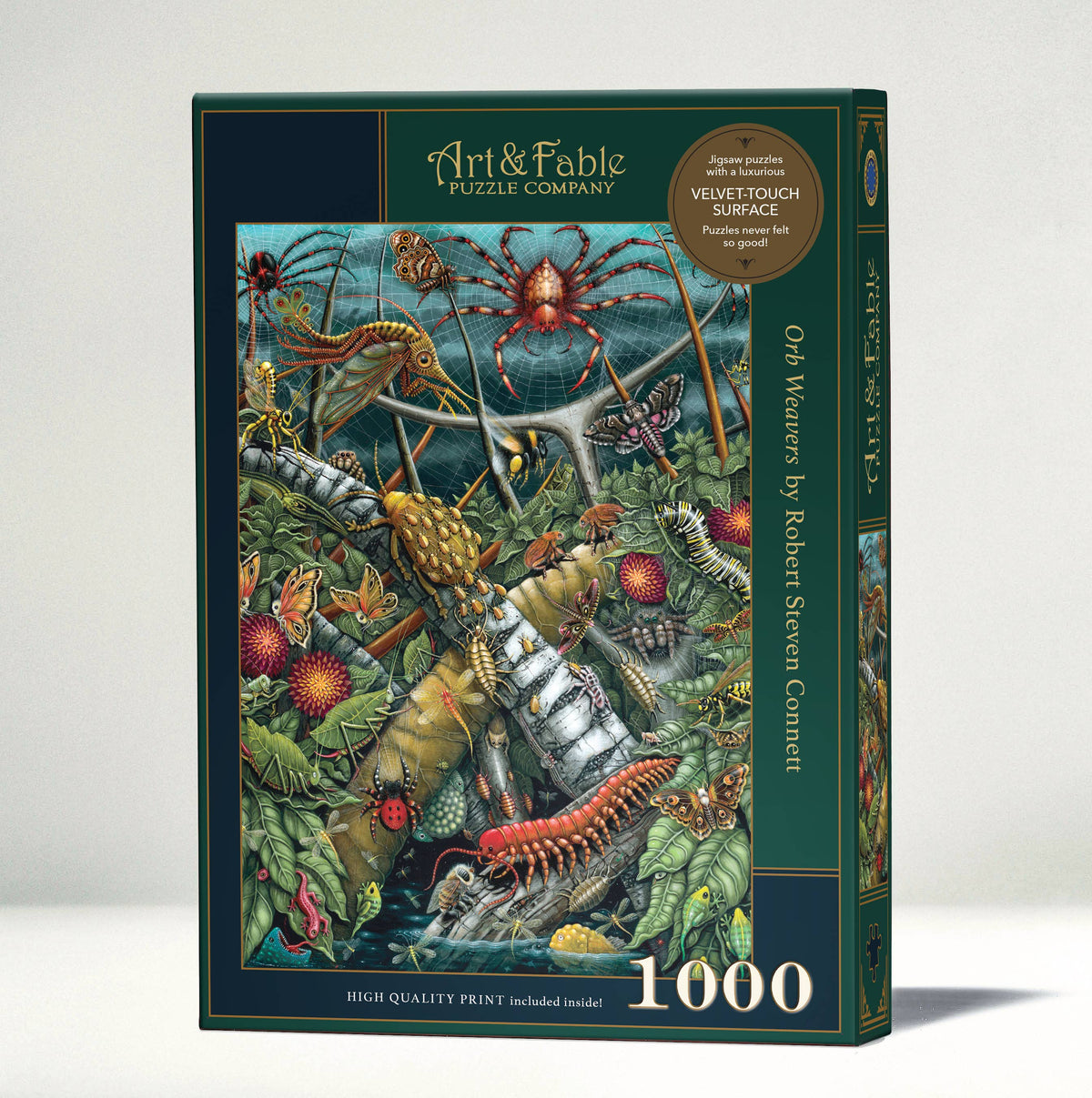 Orb Weavers 1000 Piece Jigsaw Puzzle | Art & Fable