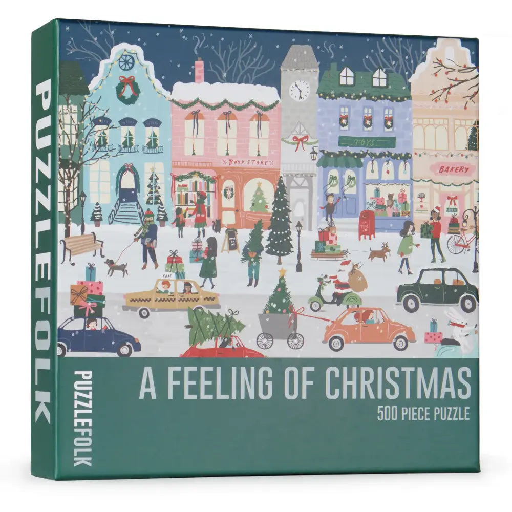 A Feeling of Christmas 500 Piece Jigsaw Puzzle | Puzzlefolk