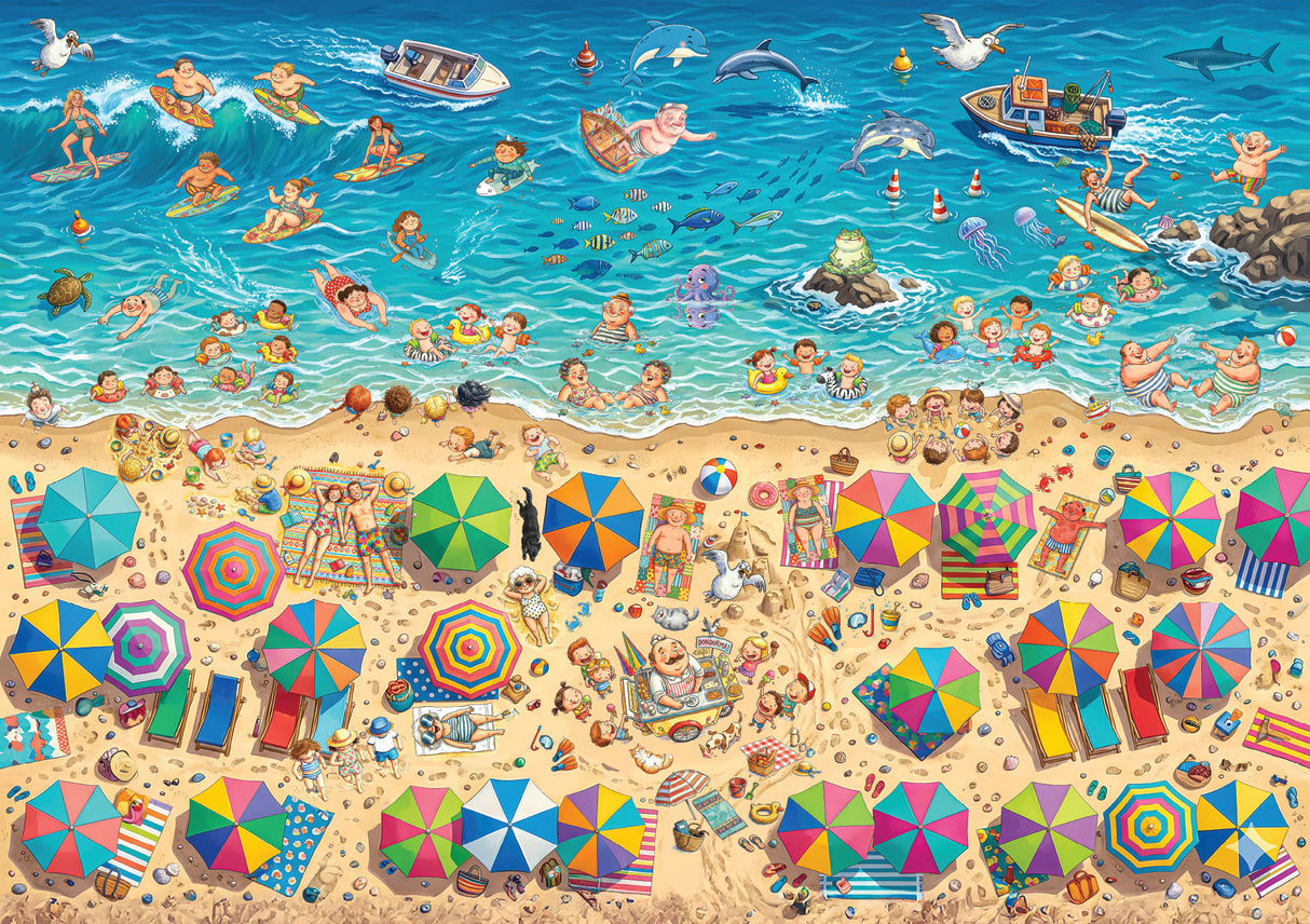 Pre-Order - The Beach 1000 Piece Jigsaw Puzzle | Magnolia