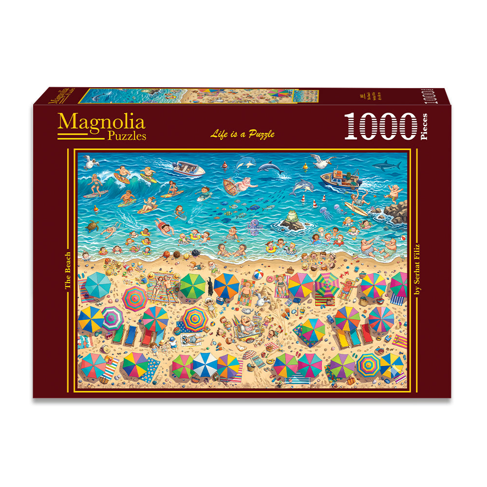 Pre-Order - The Beach 1000 Piece Jigsaw Puzzle | Magnolia