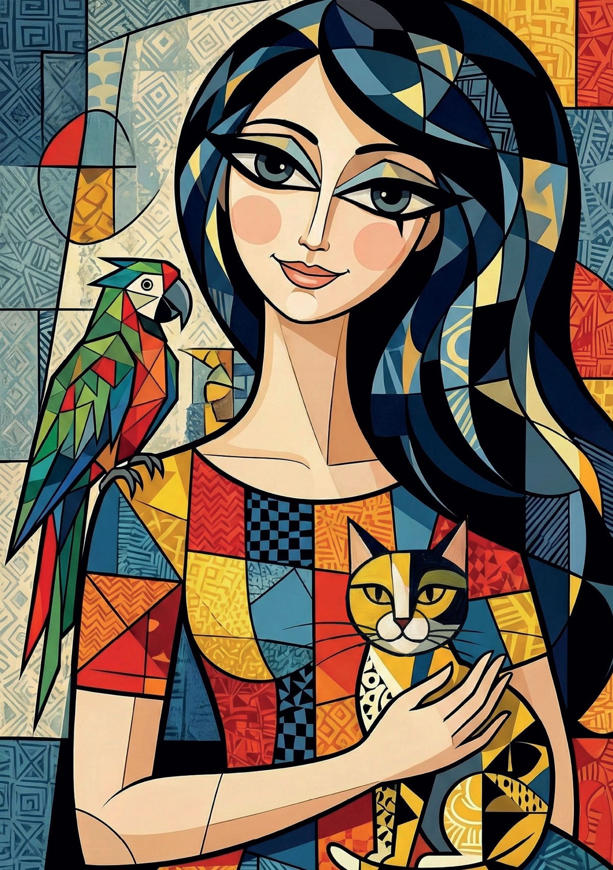 Pre-Order - Cubist Woman 1000 Piece Jigsaw Puzzle | Magnolia