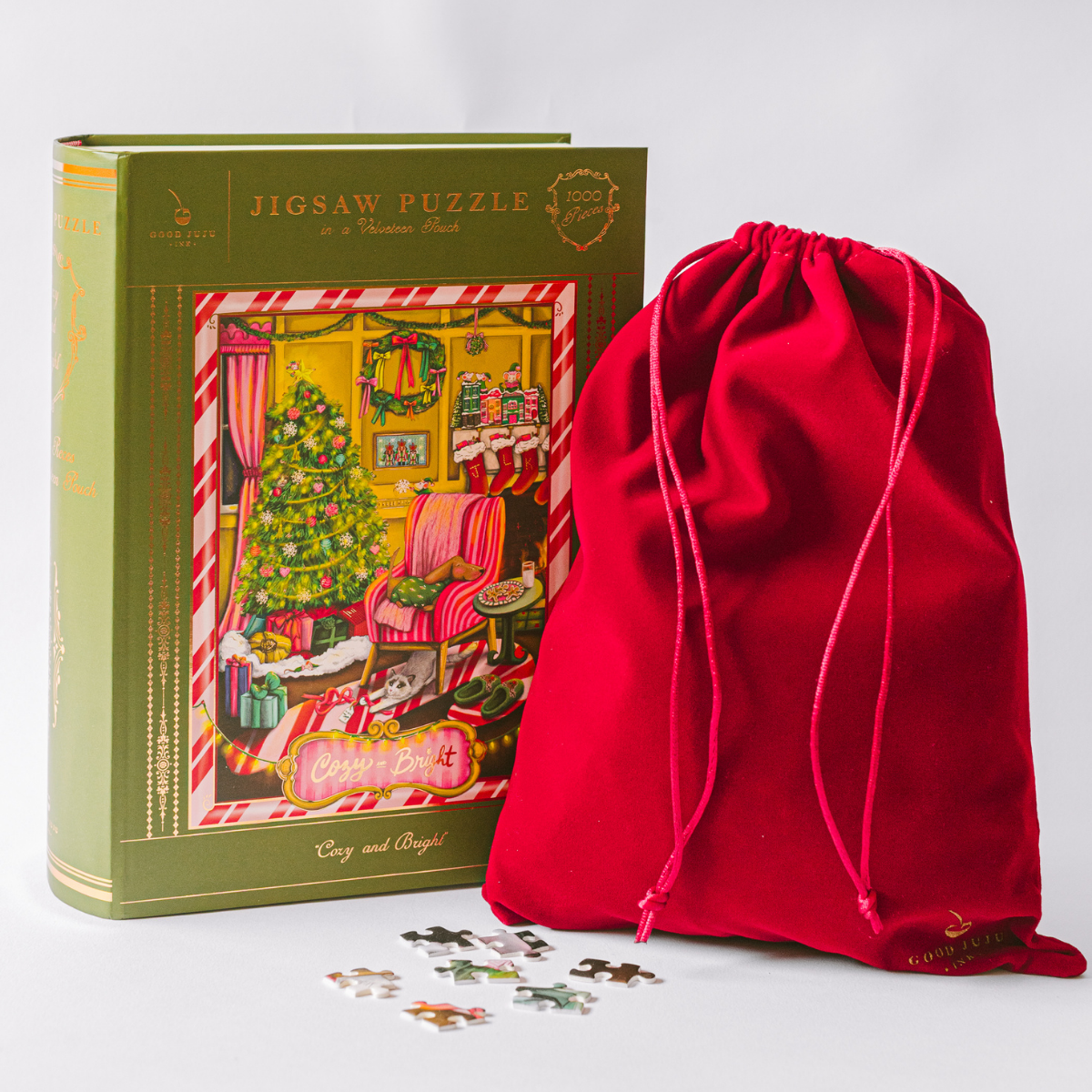 Cozy & Bright 1000 Piece Jigsaw Puzzle | Good Juju Ink
