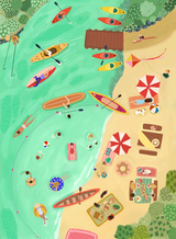 Lake Day 250 Piece Jigsaw Puzzle | Villager Puzzles