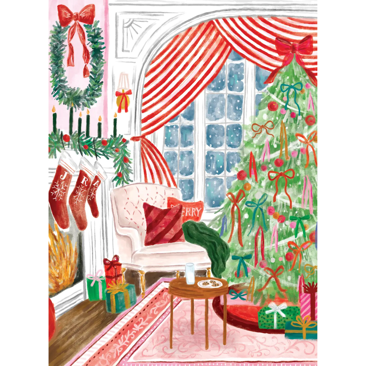The Night Before Christmas 1000 Piece Jigsaw Puzzle | Puzzlefolk