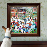Christmas in the Square 1000 Piece Jigsaw Puzzle | eeBoo