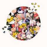 Llamacorn 400 Piece Round Jigsaw Puzzle | Crescent Puzzles