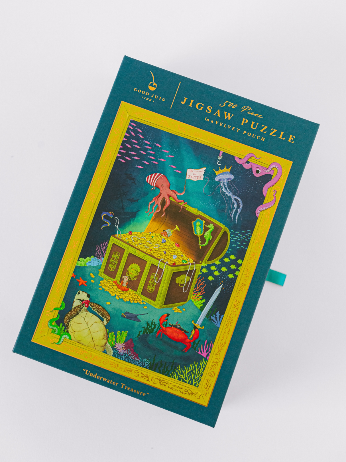 Underwater Treasure 500 Piece Jigsaw Puzzle | Good Juju Ink