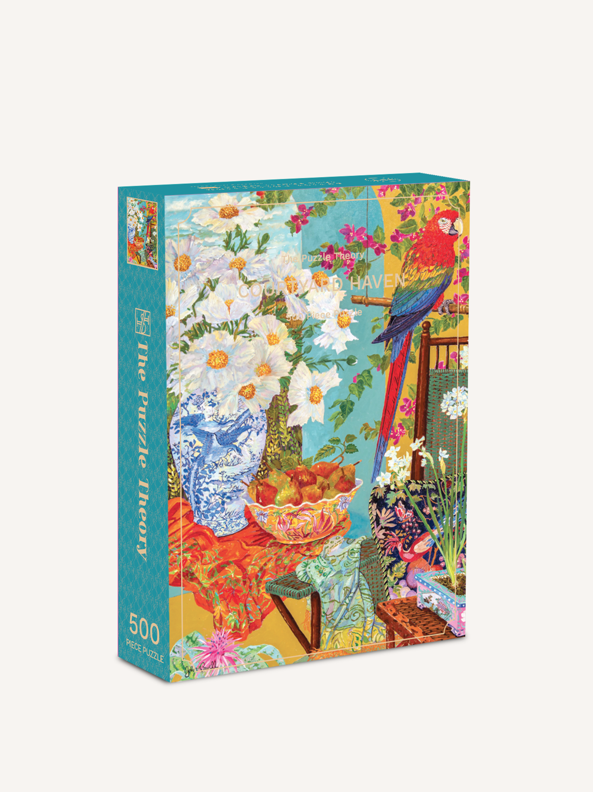 Courtyard Haven 500 Piece Jigsaw Puzzle | The Puzzle Theory
