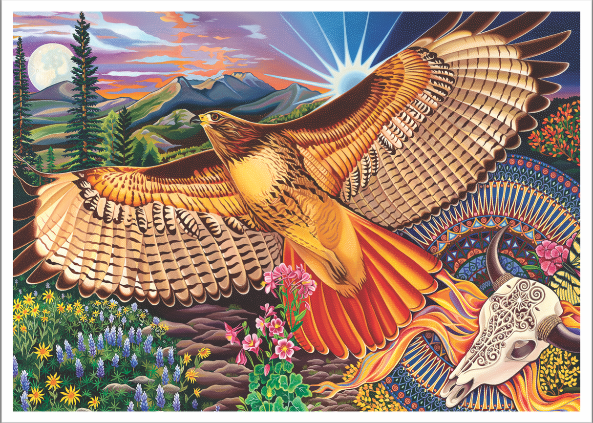 Anka Rising 1000 Piece Jigsaw Puzzle | Art & Fable