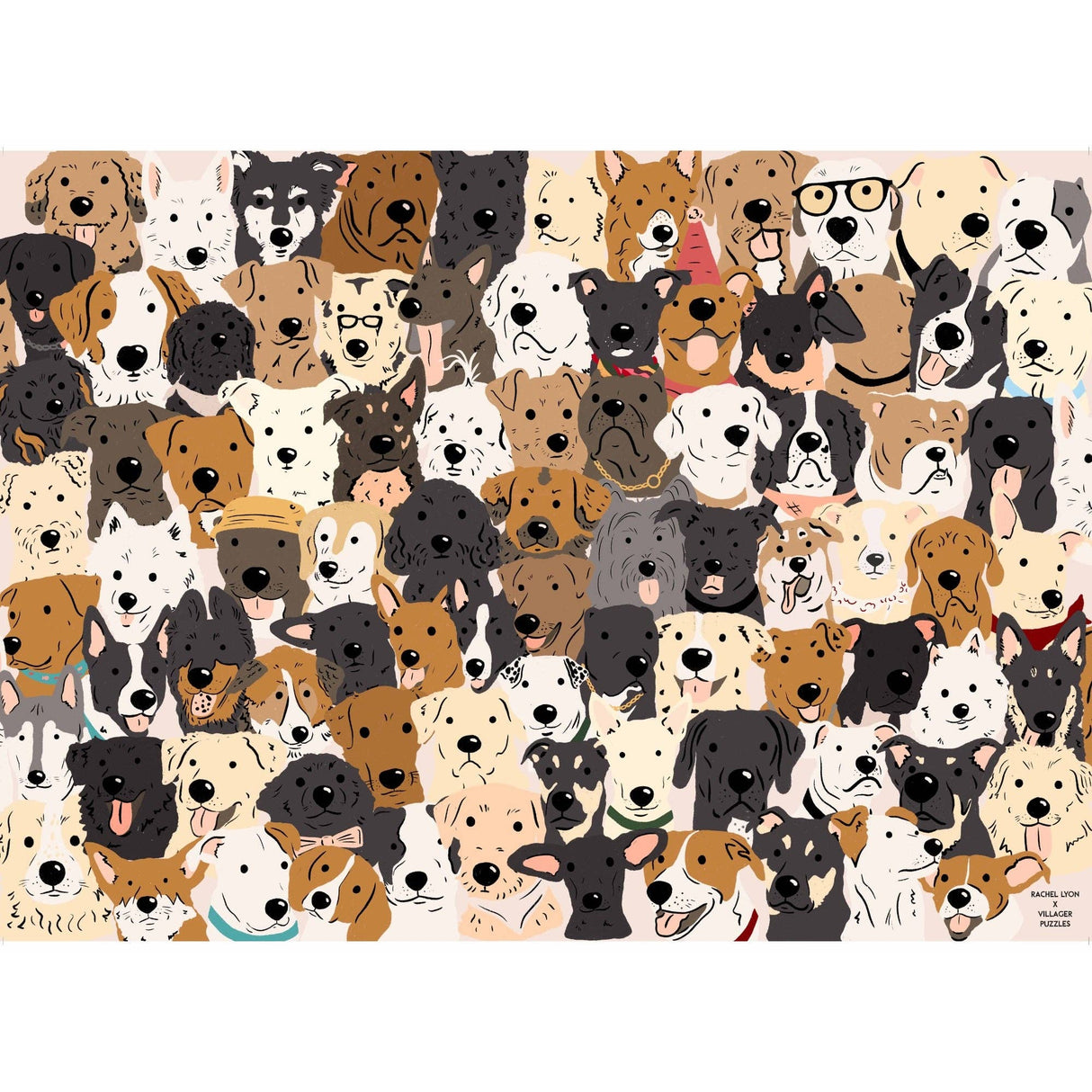 Rescue Dogs 1000 Piece Jigsaw Puzzle | Villager Puzzles