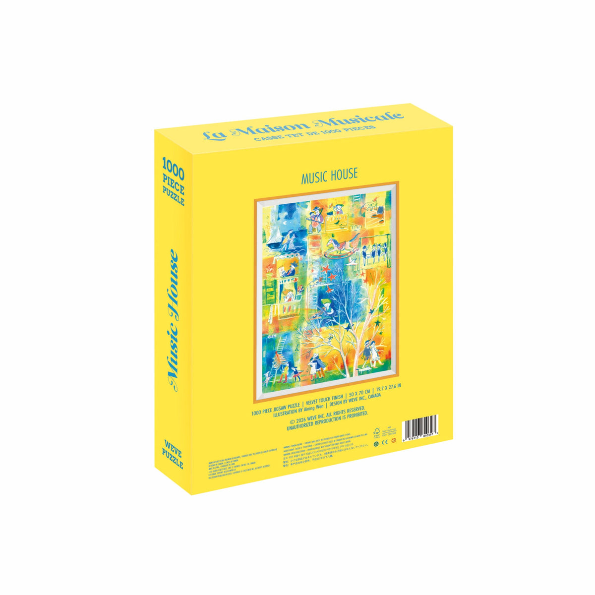 Music House 1000 Piece Jigsaw Puzzle | WEVE