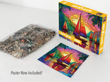Tropical Sailing 500 Piece Jigsaw Puzzle | Springbok Puzzles
