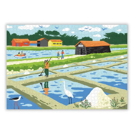 Port des Salines 1000 Piece Jigsaw Puzzle | Aparté