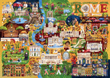 Pre-Order - Rome Map 1000 Piece Jigsaw Puzzle | Magnolia