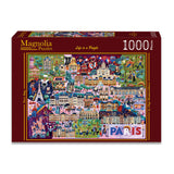 Pre-Order - Paris Map 1000 Piece Jigsaw Puzzle | Magnolia