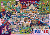 Pre-Order - Paris Map 1000 Piece Jigsaw Puzzle | Magnolia