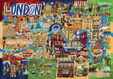 Pre-Order - London Map 1000 Piece Jigsaw Puzzle | Magnolia