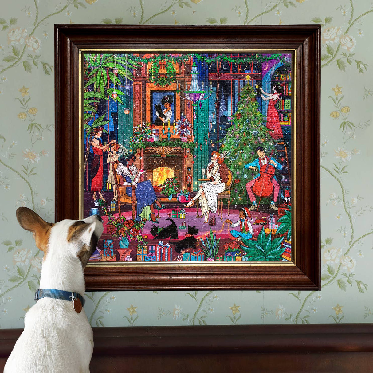 Christmas in Brooklyn 1000 Piece Jigsaw Puzzle | eeBoo